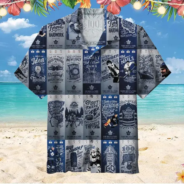 Toronto Maple Leafs Unisex Hawaiian Shirt