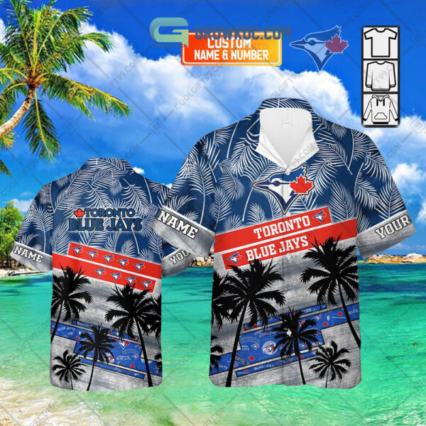 Toronto Blue Jays MLB Personalized Palm Tree Hawaiian Shirt
