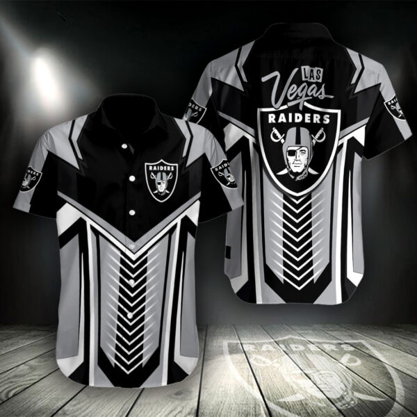 Las Vegas Raiders Button Shirt BG726
