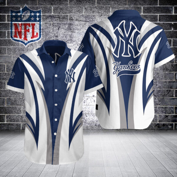 New York Yankees Button Shirt BB498