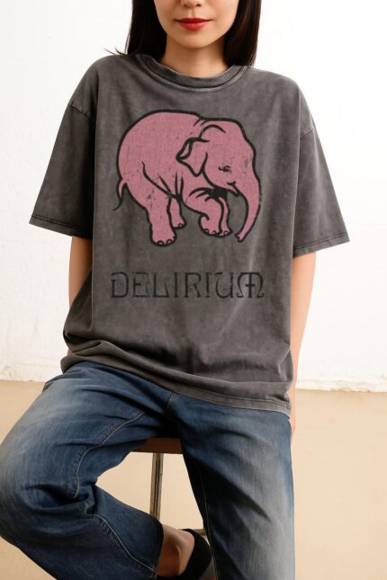Delirium Tremens T-Shirt | Pink Elephant Belgian Beer Tee