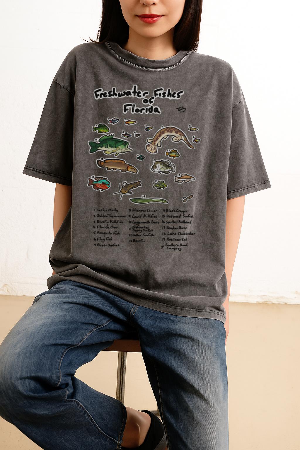 Florida Freshwater Fish Graphic Tee | Angler Gift Shirt