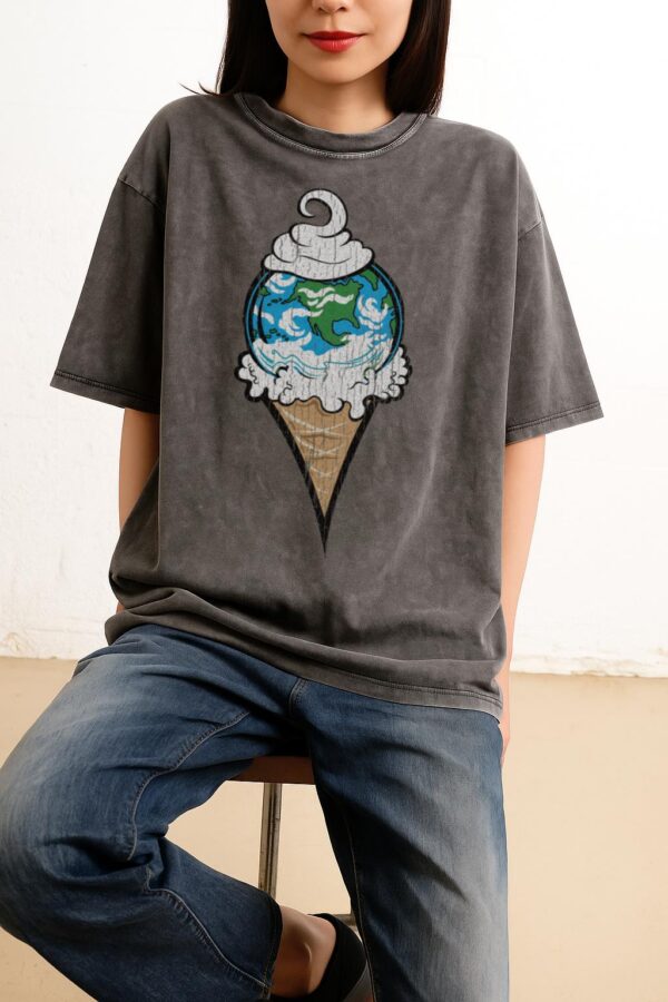 Planetary Dessert T-Shirt | Space & Ice Cream Graphic Tee