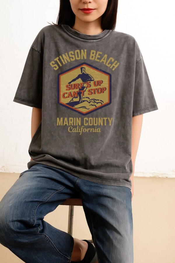 Vintage Stinson Beach California Surf T-Shirt | Marin County